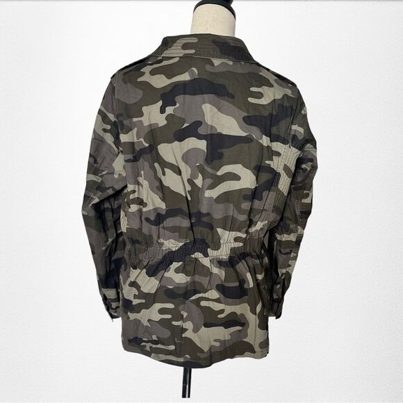 Love Tree Green Camouflage Jacket New Without Tags Size - Picture 3 of 10